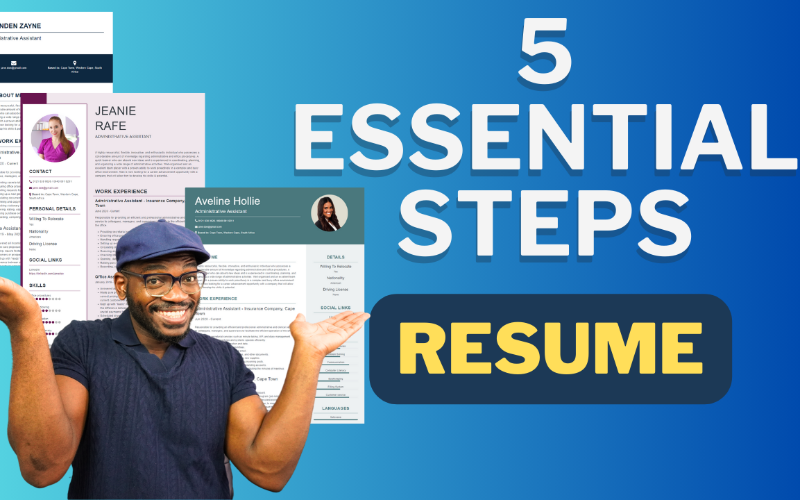 5 Essential Steps to Crafting a Winning Resume | Updated Job Search Tips
